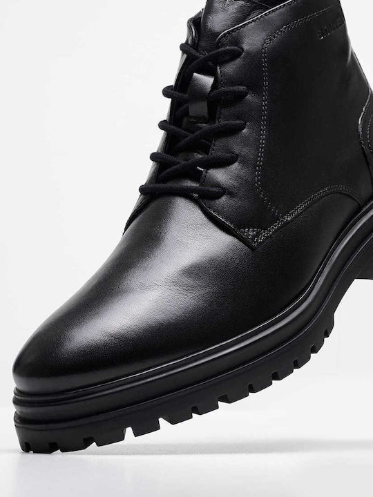 Leather Black Boots