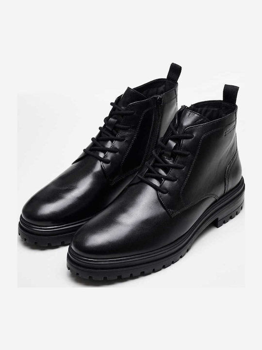 Leather Black Boots