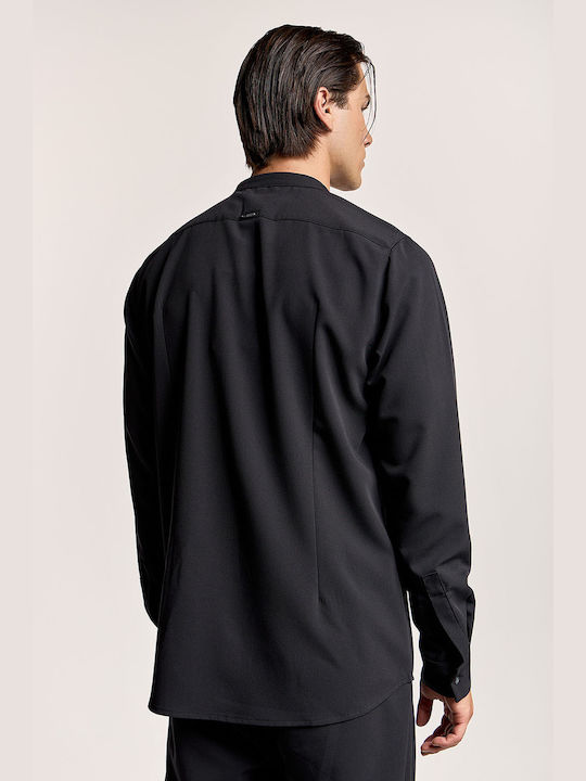 P/Coc Men's Shirt Long Sleeve Black