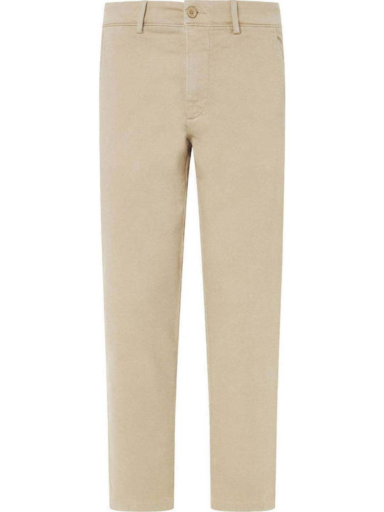 Gymdigo Trousers Chino in Slim Fit Beige