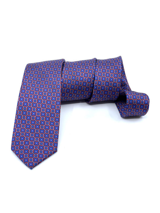 Legend Accessories Men's Tie Silk Printed in Purple Color