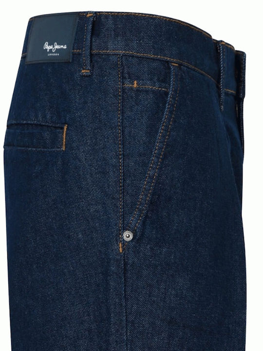 Pepe Jeans Ανδρικό Παντελόνι Τζιν σε Loose Εφαρμογή Denim