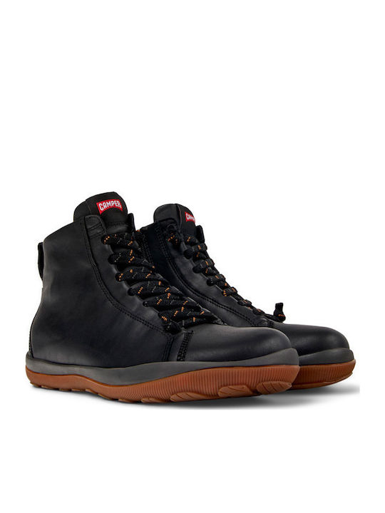 Peu Pista Gm Gtx Leder Anatomisch Herrenstiefel Wasserdicht Schwarze