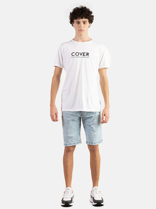Nv0544 Men's Shorts Jeans Navy-blue