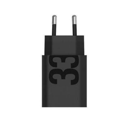 Motorola Charger with USB-A Port and Cable USB-C 33W Power Delivery Blacks (PG38C06448)