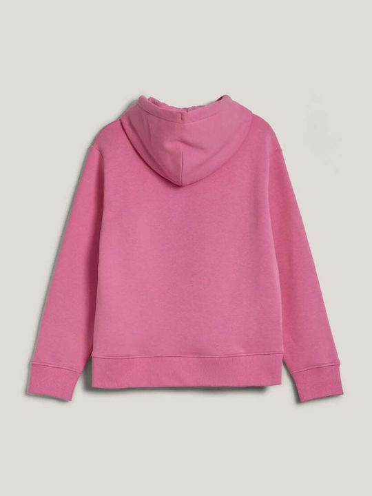 Women's Sweatshirt Hooded Pink