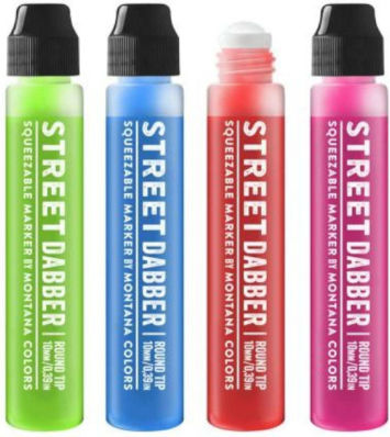 Montana Colors Street Dabber Специална боя за ръчна изработка 10 UFO Green 30мл