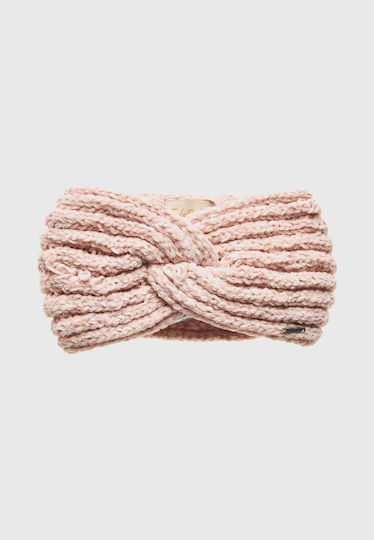 Γυναικείο Headband Πλεκτό σε Ροζ χρώμα