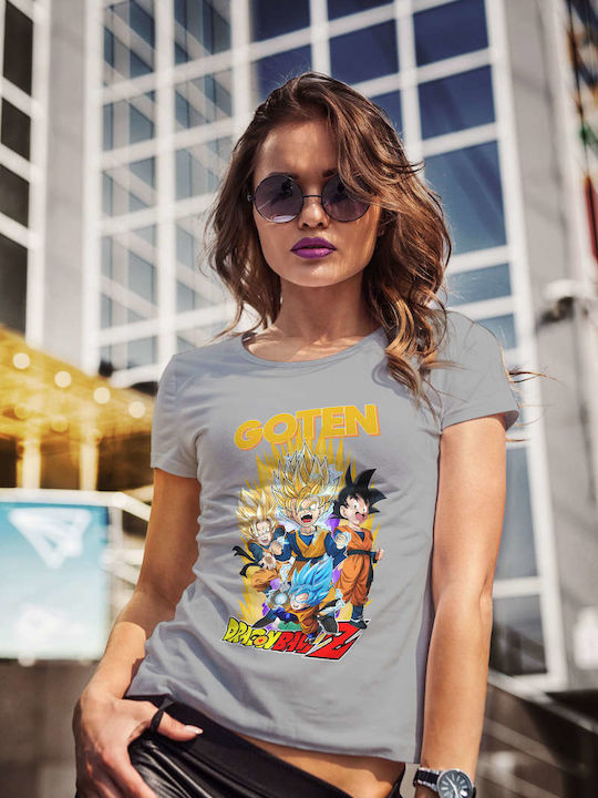 Tricou Dragon Ball Gri Bumbac