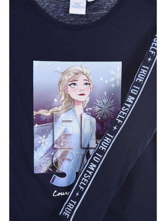 Bluză pentru copii Cu mânecă lungă Gri Frozen True Myself