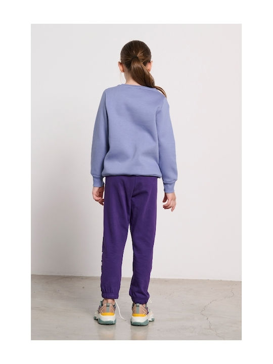 BodyTalk Fleece - Polar Hanorac pentru copii Blueberry