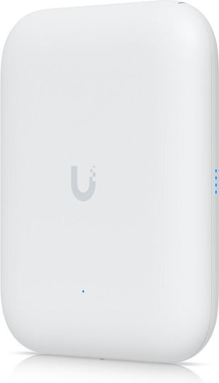 Ubiquiti U7 Access Point Wi‑Fi 7 Dual Band (2.4 & 5GHz) για Εξωτερική Τοποθέτηση Λευκό