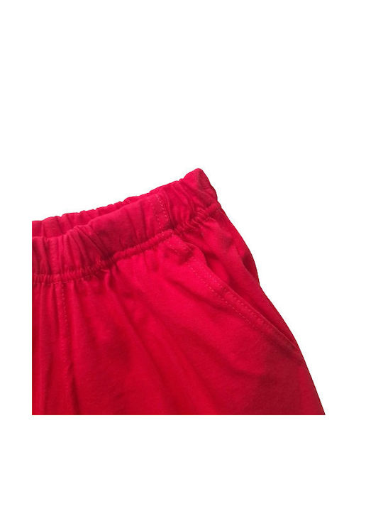 Bodymove Kids Athletic Shorts/Bermuda Βερμούδα Red