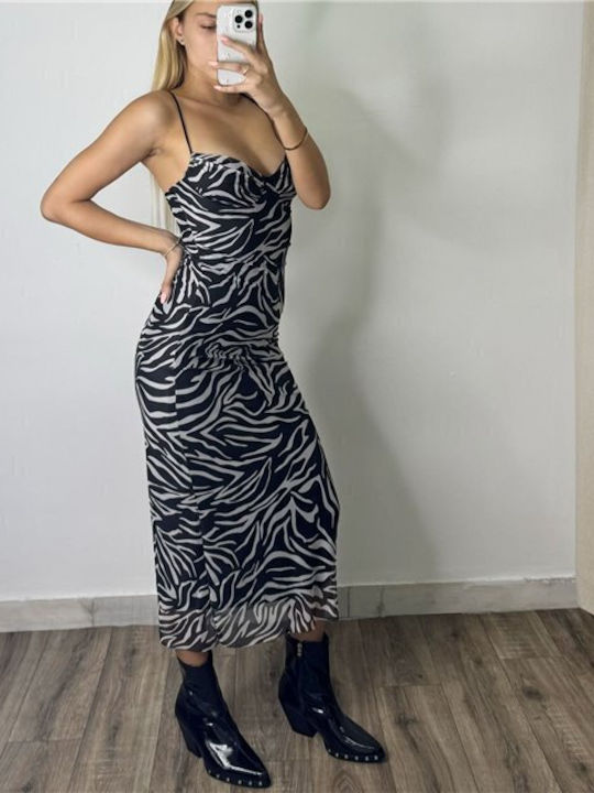 Chica Maxi Kleid ZEBRE