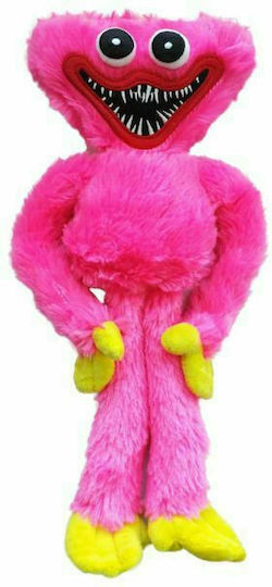 Plush Huggy Wuggy Kissy Missy Fuchsia 40 cm