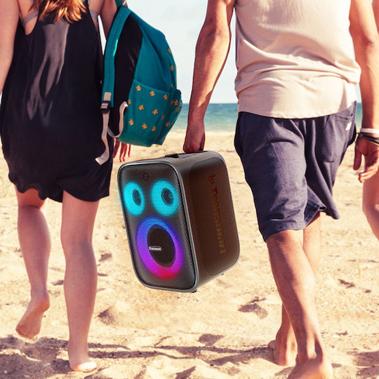Tronsmart Ηχείο Karaoke με Ασύρματα Μικρόφωνα και Εφέ Φωτισμού Halo 200 Μαύρο