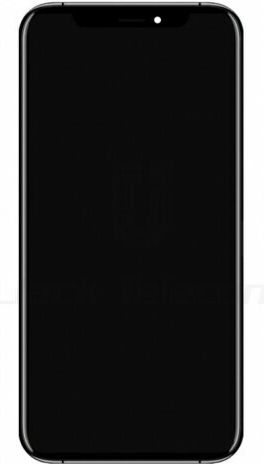 Οθόνη με Μηχανισμό Αφής για iPhone XS Max (Μαύρο)
