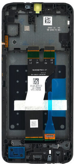 Samsung Οθόνη mit Touch-Mechanismus und Rahmen für Samsung Galaxy A05s (Schwarz)