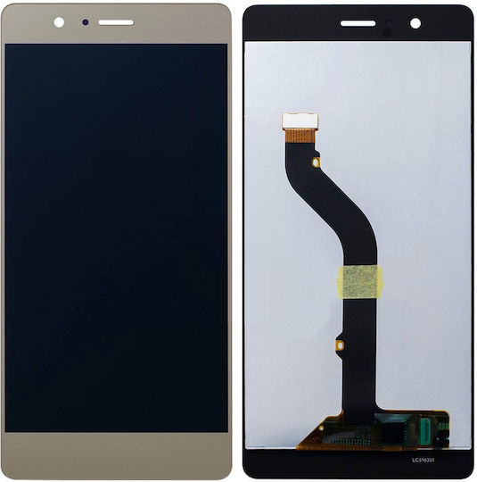 Οθόνη LCD με Μηχανισμό Αφής για Huawei P9 Lite (Χρυσό)