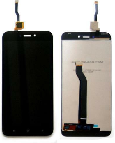 Xiaomi Екран със Сензорен Механизъм за Redmi 5A (Черен)