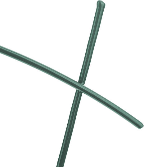 Kadax Support Ladder Potted Plants Flowers Steel Stake Oval 3pcs