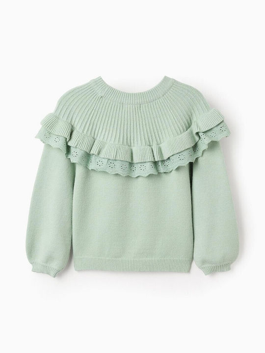 Zippy Kids Sweater Long Sleeve Green