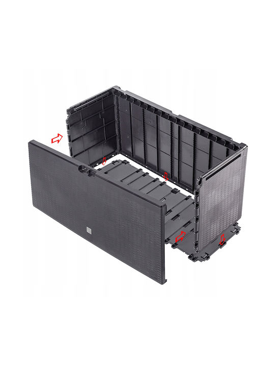 Kadax Brown Balcony Garden Chest 290l