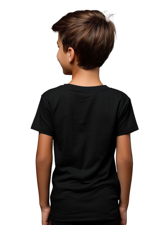 Rock Avenue Kinder-T-Shirt Schwarz Van Hallen