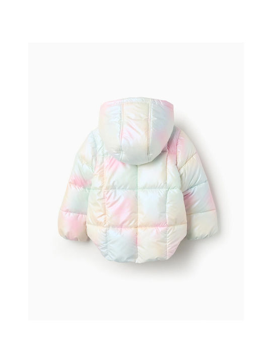 Zippy Kids Quilted Jacket with Hood MULTIPLE