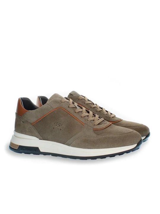 La Martina Herren Sneakers Beige