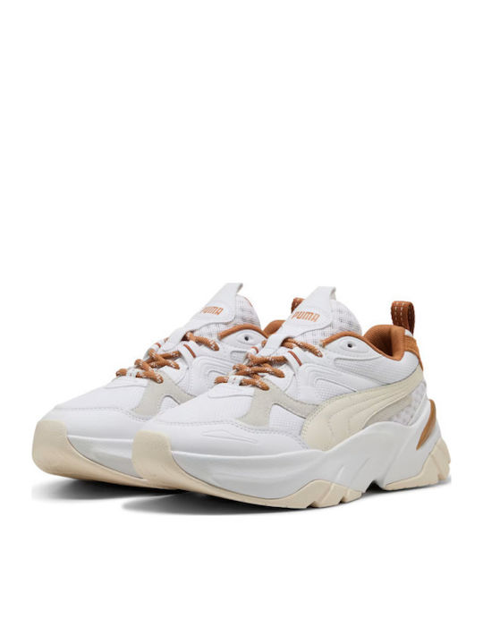 Sophyr Damen Chunky Sneakers Weiß