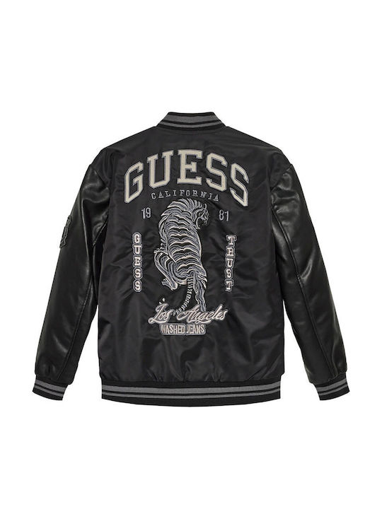 Kids' Bomber Short Jet Black