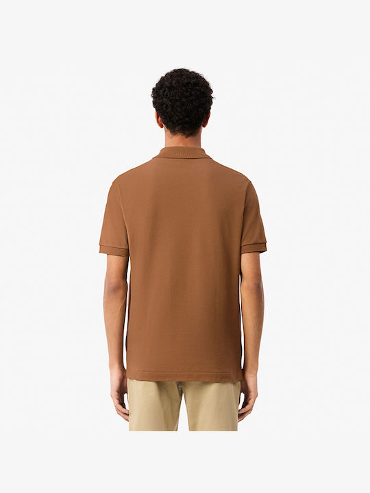 Lacoste Men's Short Sleeve Blouse Polo CAFE