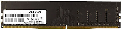 Afox 16GB DDR4 RAM με Ταχύτητα 2400 για Desktop (AFLD416EH1P)