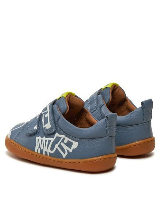 Twins Kids Sneakers with Scratch Blue