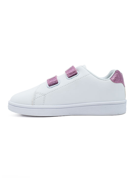 Kinder Sneakers mit Klettverschluss Weiß