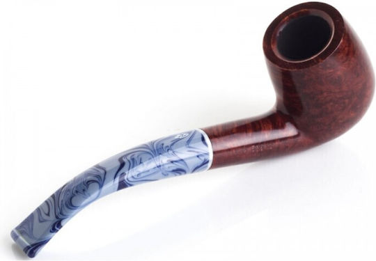 Savinelli Oceano 606 Ks Smooth Burgundy 9mm Πίπα Καπνού Κυρτή