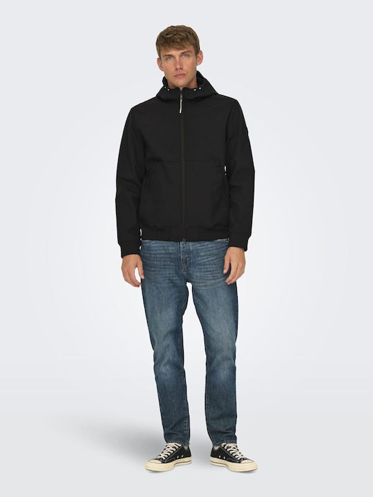 Winter Jacket Bomber Black