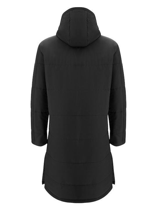 Winter Jacke Parka Wasserdicht Black