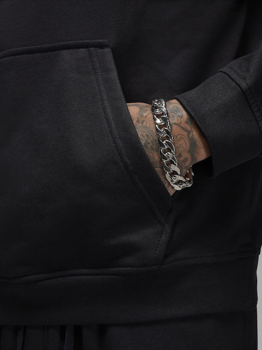 Dri-Fit Sweatshirt with Hood Black