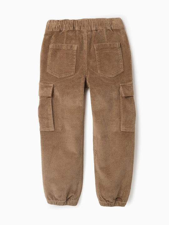 Zippy Kids Corduroy Cargo Trousers HAKI