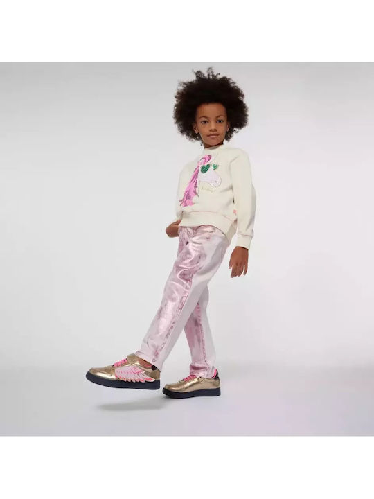 Kids' Denim Pants Pink