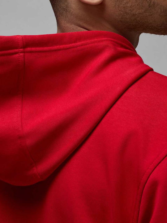 Dri-Fit Sweatshirt mit Kapuze Rot