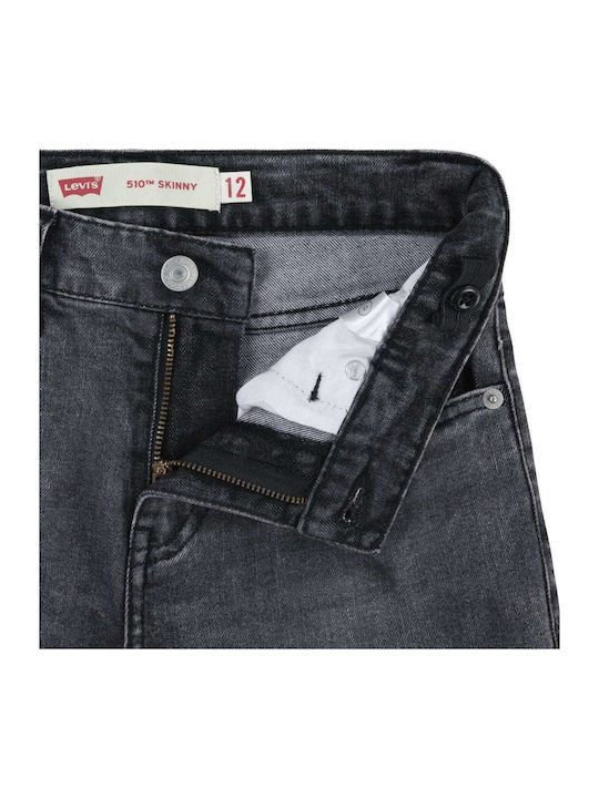 Levi's 510 Παιδικό Τζιν Παντελόνι ΓΚΡΙ ΣΚΟΥΡΟ