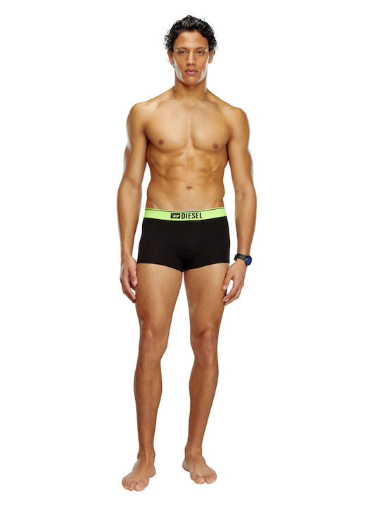Damien Ανδρικά Μποξεράκια Black 3Pack