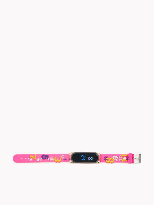 Kinderuhr Rosa