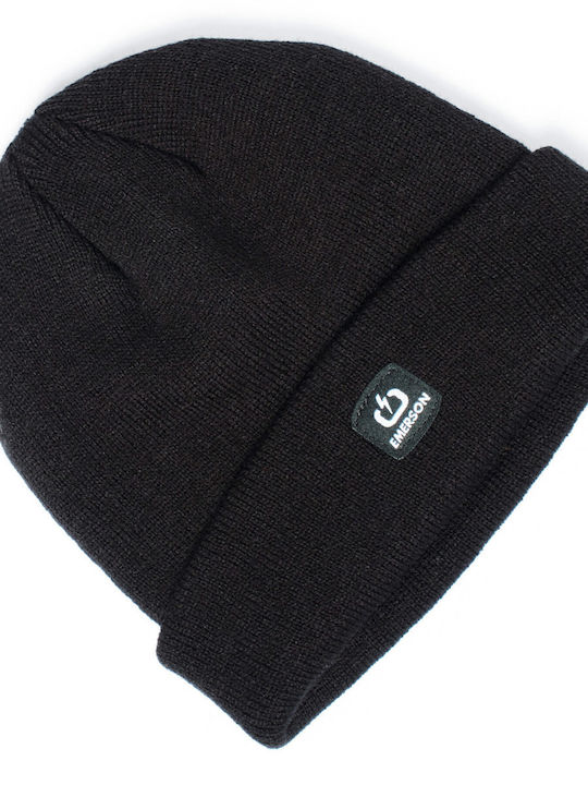 Kinder Mütze Gestrickt Black
