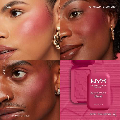 Nyx Professional Makeup Blush Buttermelt Butta Than Before 5gr