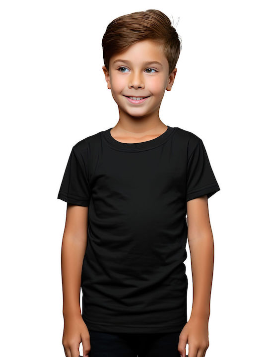 Rock Avenue Kinder-T-Shirt Schwarz Wer