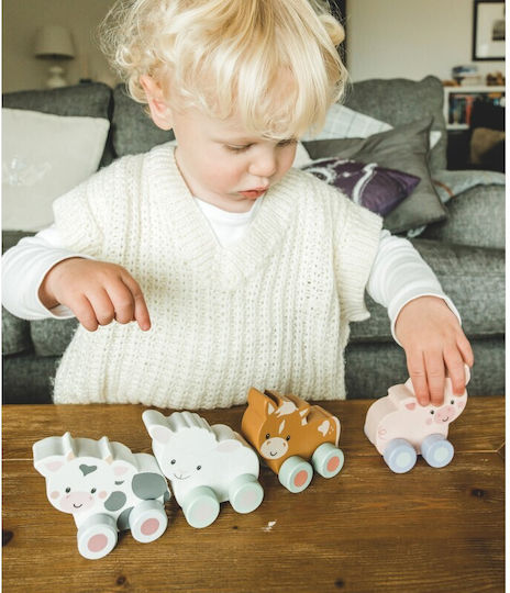 Orange Tree Toys Избутване насам-натам от дърво за 18++ месеца